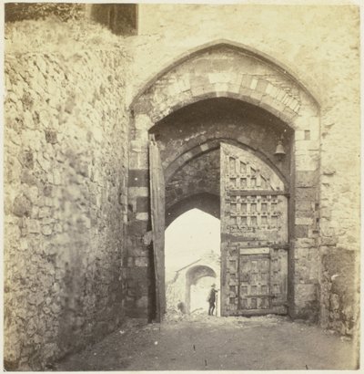 Portaal van Carisbrooke Castle door McLean and Melhuish
