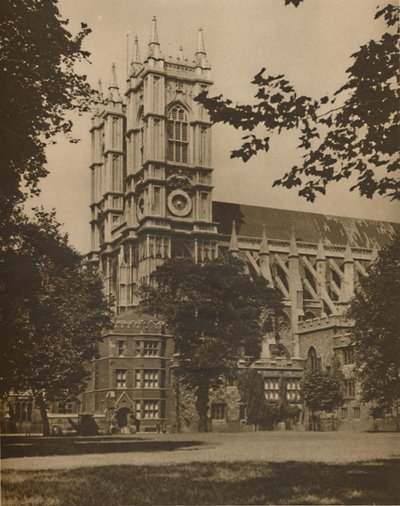 Onder de Elms in Deans Yard op een dag in juli, ca. 1935 door McLeish