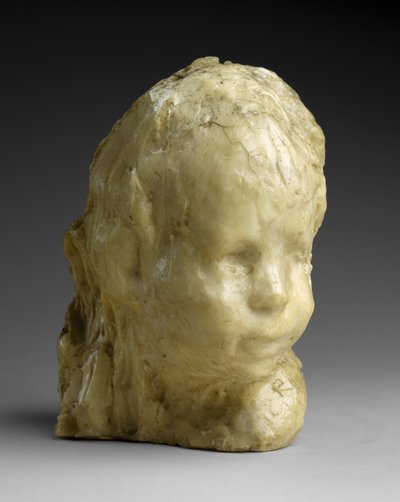 Hoofd van een Kind (De Joodse Jongen) door Medardo Rosso