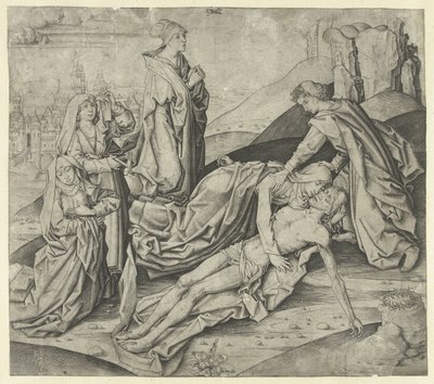 De bewening van Christus door Meester IAM van Zwoll