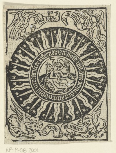 Het Christuskind kastijdt zichzelf door Meester van de Delbecq Schreiber Passie (attributed to)