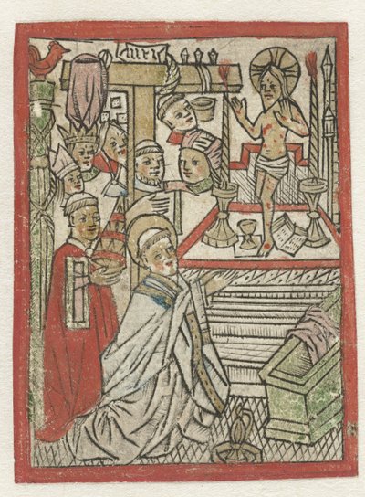 Mis van Gregorius door Meester van de H. Erasmus