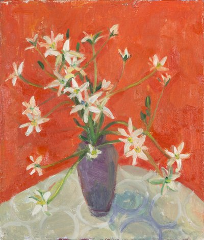 Bloem uit andermans tuin, 2015 (olieverf op doek) door Megan Williamson