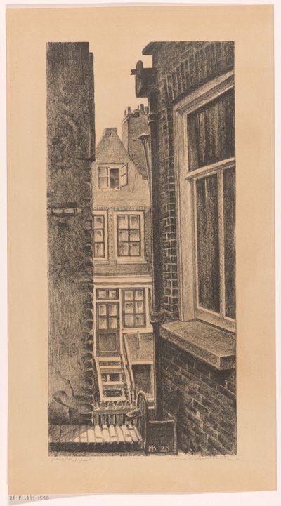 Doorkijkje door Meijer Bleekrode (signed by artist)