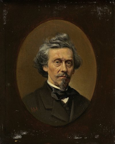 Petrus Franciscus Greive (1811-72), schilder door Meijer Isaäc de Haan