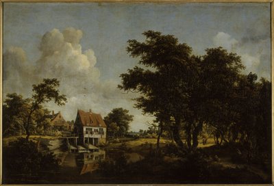 De Molens, tussen 1664 en 1668 door Meindert Hobbema