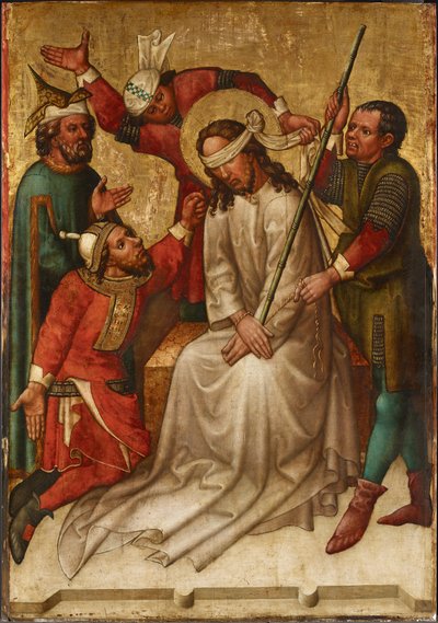 Bespotting van Christus door Meister des Andreasaltars