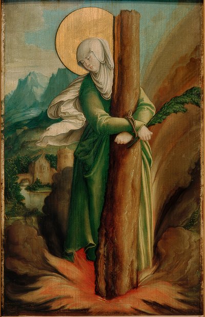 De Heilige Afra door Meister von Messkirch