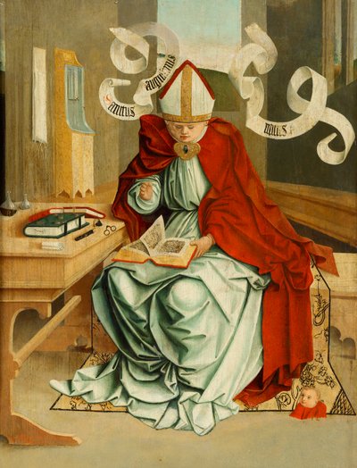 Heilige Augustinus door Meister von Mondsee
