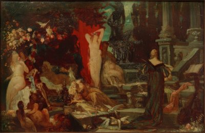 De Tuin der Liefde door Melchior Lechter