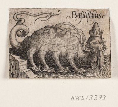 De Basilisk door Melchior Lorck