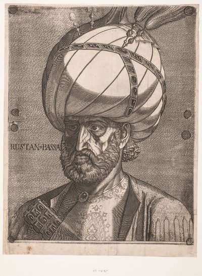 Prins Ismael, Perzische gezant door Melchior Lorck