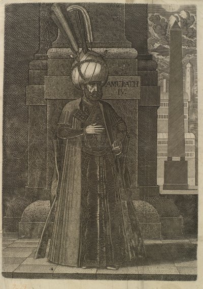 Prins Ismael, Perzische gezant door Melchior Lorck