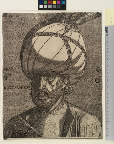 Prins Ismael, Perzische gezant door Melchior Lorck