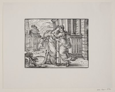 De Visitatie door Melchior Lorck