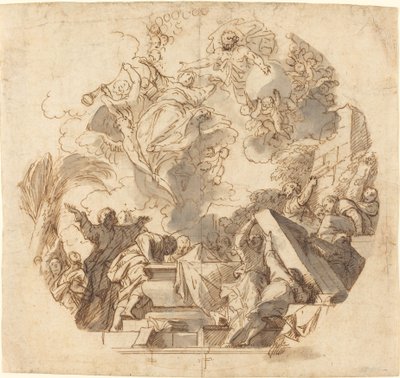 De tenhemelopneming van de Maagd door Melchior Steidl