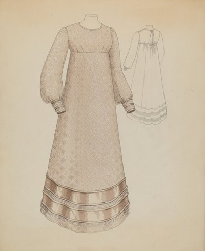 Jurk, ca. 1936 door Melita Hofmann