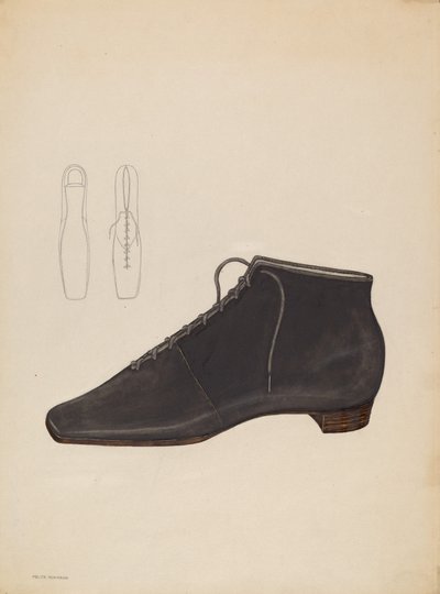 Damesschoen, ca. 1936 door Melita Hofmann
