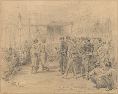 Op zoek naar Dacoits, c.1885 door Melton Prior