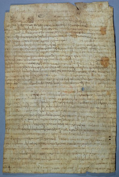 Document geschreven door Wadomir en zijn vrouw, Ercamberta door Merovingian