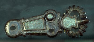 Merovingische kunst: gordelgesp door Merovingian