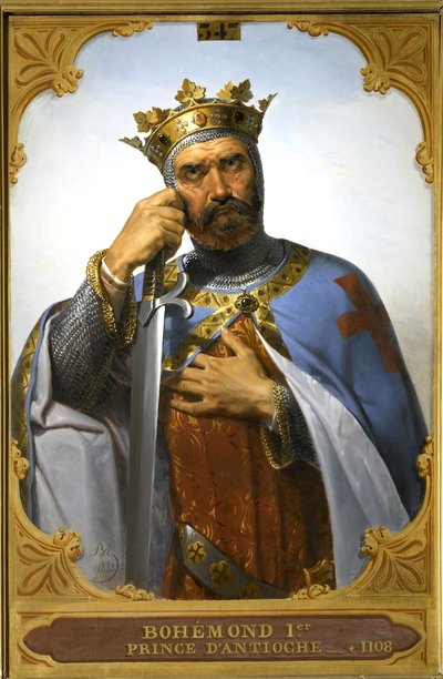Bohemund I van Antiochië, 1843 door Merry Joseph Blondel