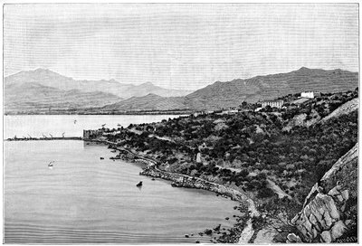 Uitzicht op Stora Bay door Meunier