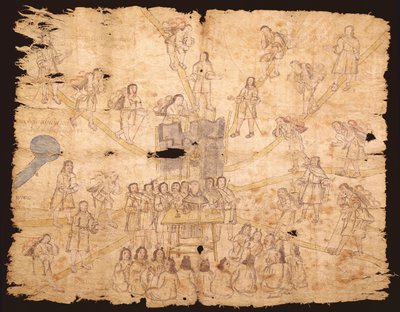 Codex San Pedro Atlapolco door Mexican School