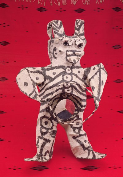 Dag van de Doden figuur, uit Oaxaca door Mexican School