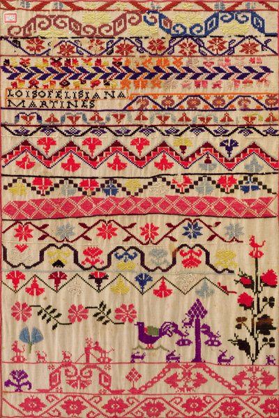 Borduursampler door Mexican School