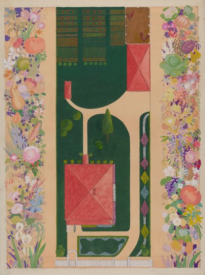 Samuel Harrison Huis en Tuin, ca. 1936 door Meyer Goldbaum