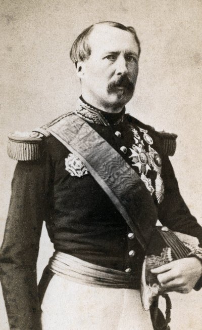 Portret van Maarschalk Patrice de Mac Mahon (of Mac-Mahon) (1808-1893) Foto door Mayer en Pierson door Meyer and Pierson
