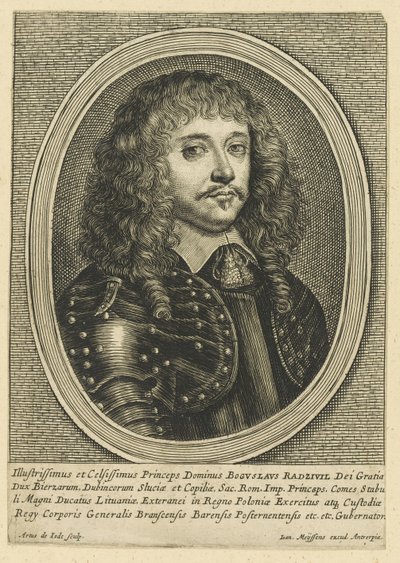 Portret van Boguslaw Radziwill 1620-1669, ca. 1650 door Meyssens