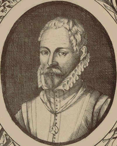 Portret van de componist Roland de Lassus, 1532-1594 door Meyssens