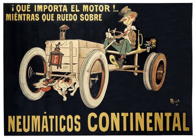 Continentale banden, c.1900 door Mich (1881 1923)