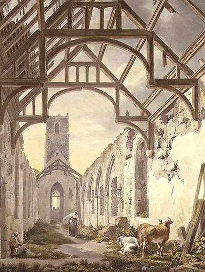 Dunwich Kerk door Michael Rooker