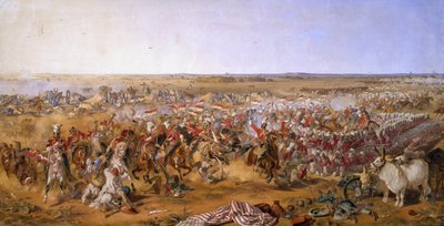 16e Lancers, Slag bij Aliwal, 28 januari 1846 door Michael Angelo Hayes