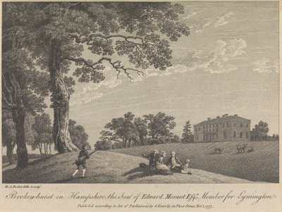 Broken-hurst in Hampshire, het landgoed van Edward Morant, Esquire, lid voor Lymington (uitgegeven door G. Kearsly); pagina 43 (Volume One) door Michael Angelo Rooker