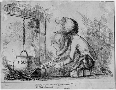 Goed, mijn heer: wat is de oorzaak van uw ongesteldheid, ca. 1861 door Michael Angelo Woolf