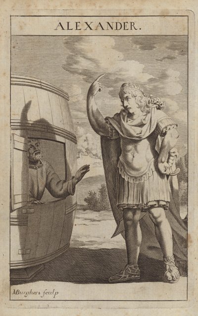 Alexander de Grote, Macedonische Griekse koning en generaal door Michael Burghers