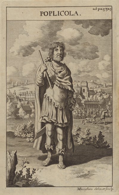 Publius Valerius Publicola, Romeins consul door Michael Burghers
