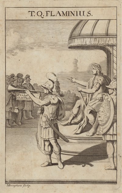 Titus Quinctius Flamininus, Romeins generaal door Michael Burghers