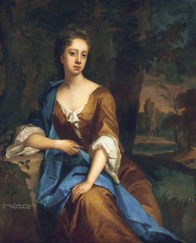 Portret van Dorothy Brudenell, Gravin van Westmoreland door Michael Dahl