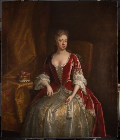 Portret van Lady Elizabeth Percy, vrouw van Charles, 6e hertog van Somerset door Michael Dahl