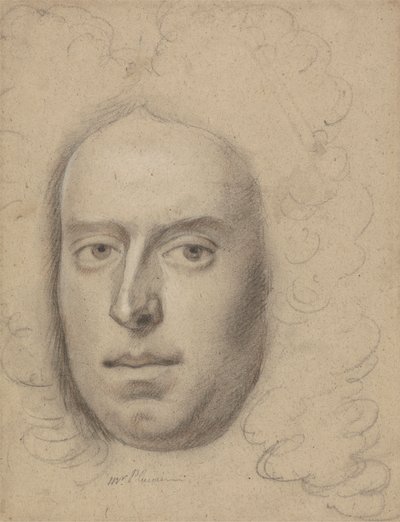 Portret van een heer (Mr. Plumer of Plumiere) door Michael Dahl