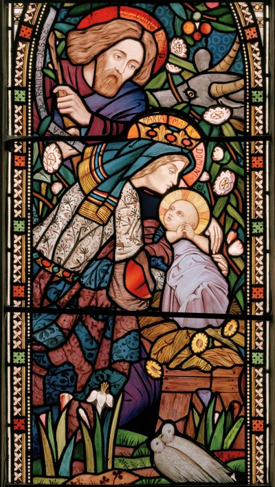 Geboorte van Christus door Michael Frederick Halliday