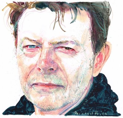 David Bowie door Michael Frith