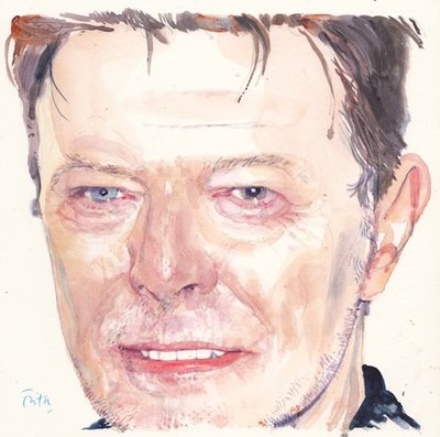 David Bowie door Michael Frith