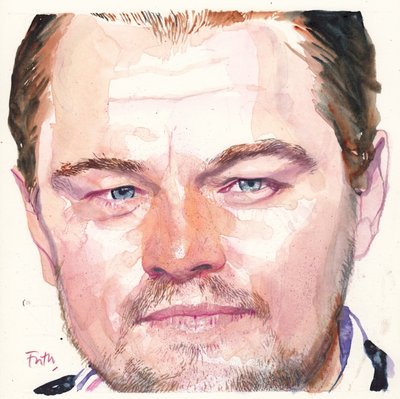 Leonardo DiCaprio, 2016 door Michael Frith
