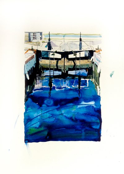 Sluisdeuren door Michael Frith